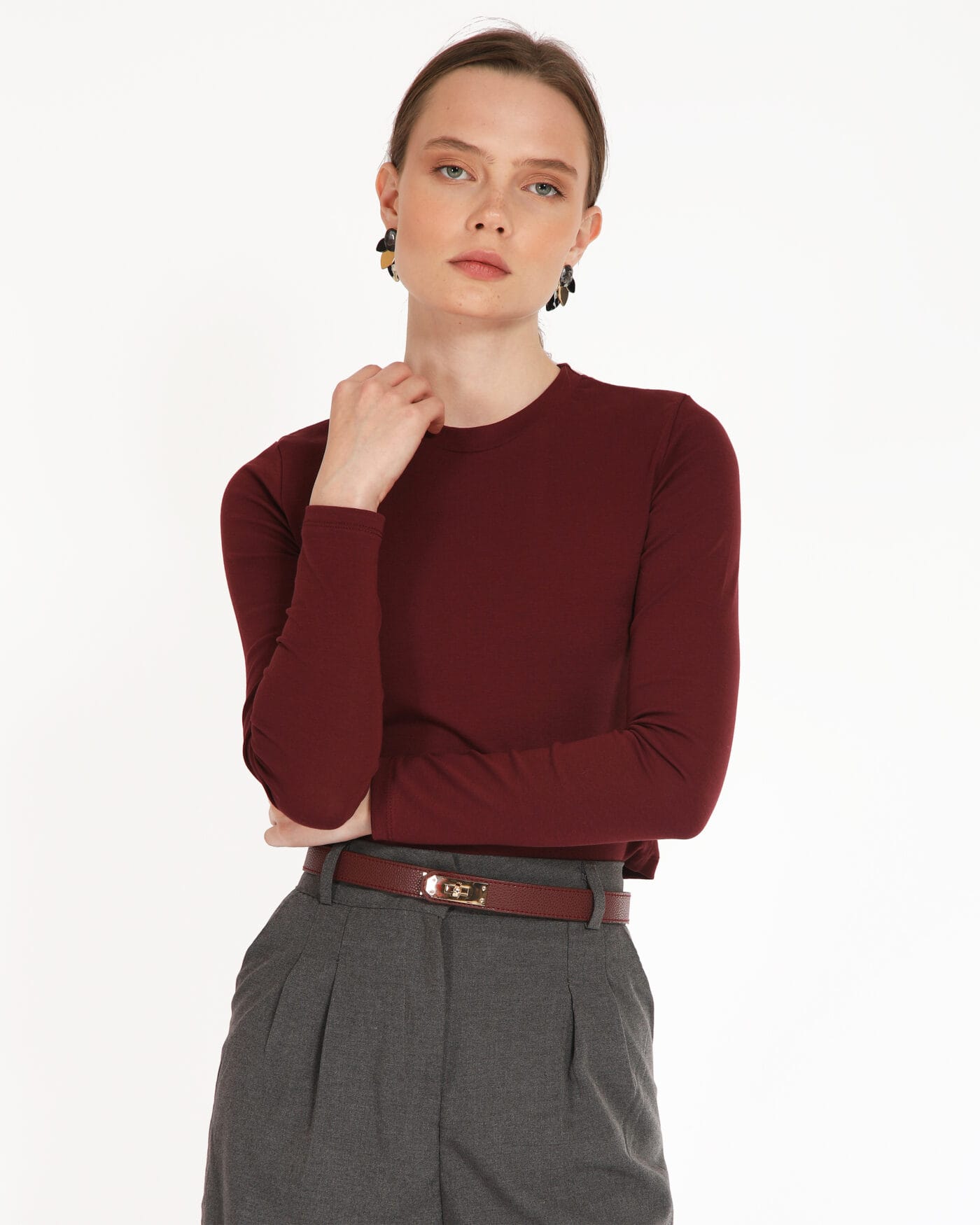 Kapsulgardirop-Bordo-Basic-Yaka-Basic