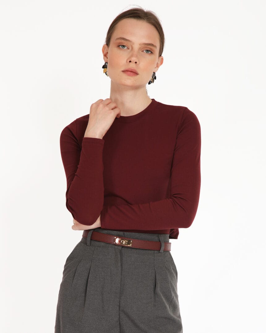 Kapsulgardirop-Bordo-Basic-Yaka-Basic