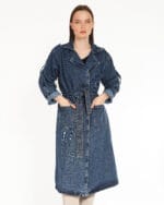Kapsulgardırop-Indigo-Jean-Desen-Trenchcoat