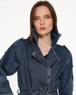 Kapsulgardırop-Indigo-Jean-Desen-Trenchcoat