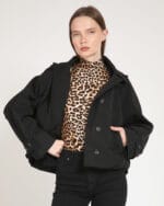 Kapsulgardırop-Siyah-Kapsonlu-Crop-Trenchcoat