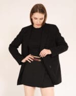 Siyah-Oversize-Ceket-Kadin
