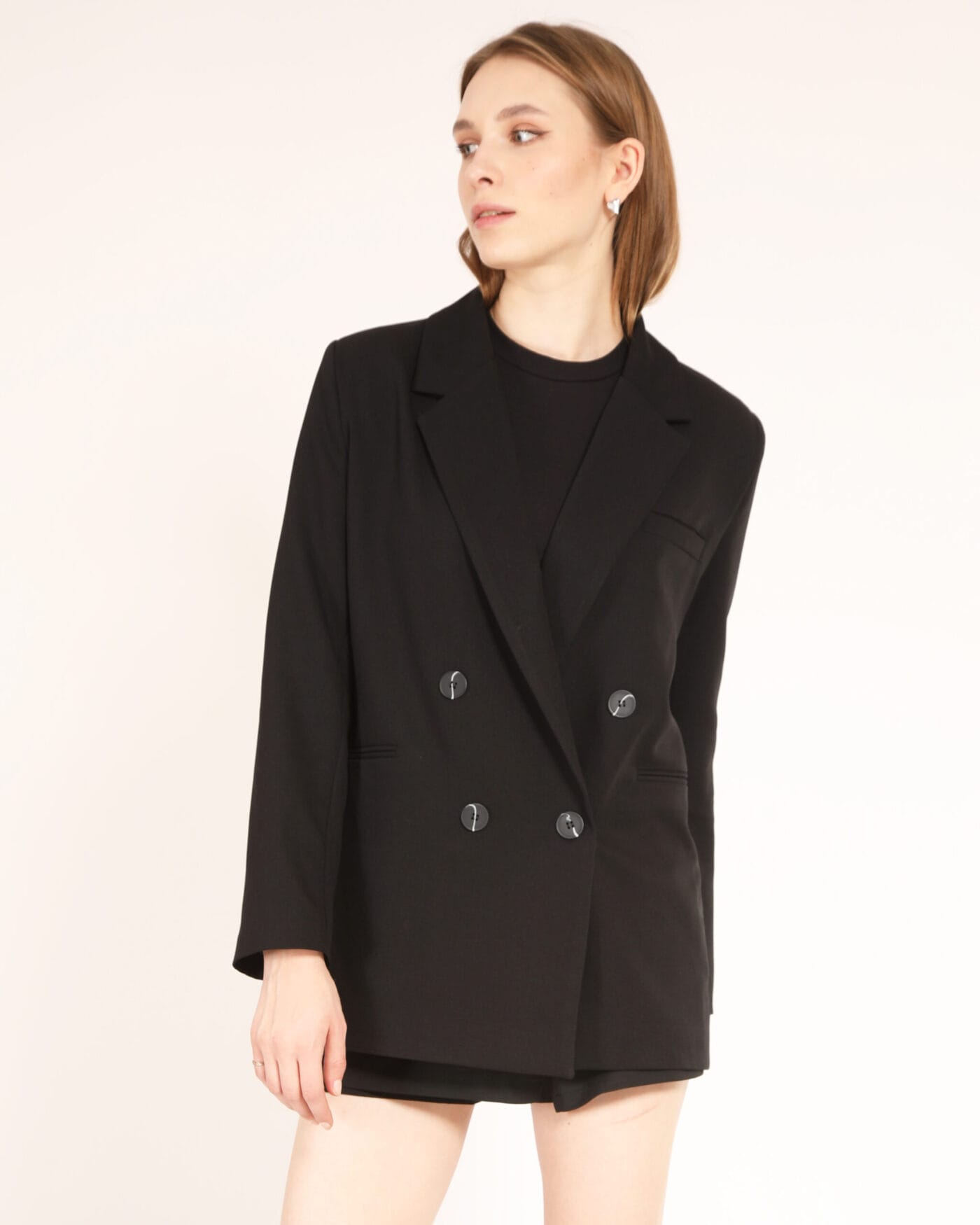 Siyah-Oversize-Ceket-Kadin