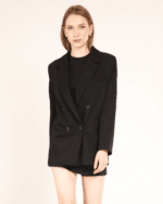 Siyah-Oversize-Kruvaze-Ceket-Kadin