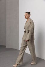 Acik-Yesil-Kimono-Takim-Woman-Kadin