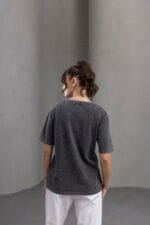 Antrasit-Gunsn-roses-baskili-T-Shirt