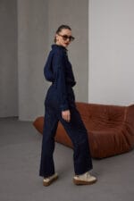 Koyu-Mavi-Bagcikli-Denim-Pantolon