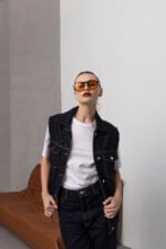 Koyu-Mavi-Denim-Yelek-Kadin