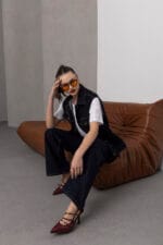 Koyu-Mavi-Denim-Yelek-Kadin