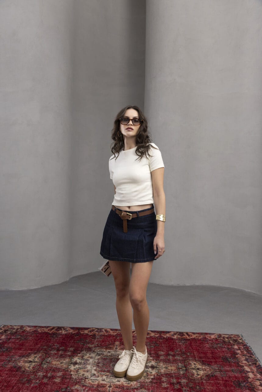 Pileli-Denim-Short-Etek